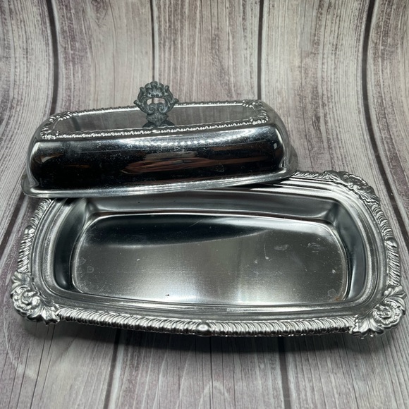 Vintage Silver Butter Dish - Picture 2 of 4